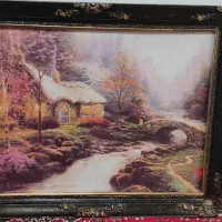 تابلو قاب عکس دیواری پارچه ای طبیعت سالم|تابلو، نقاشی، عکس|تهران, مشیریه|دیوار