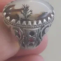 انگشتر شجر واوپال وفیروزه