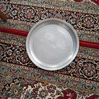 ۳ تا سینی باقلوای و۳ سینی بزرگ ویکی سینی استیل|ظروف سرو و پذیرایی|تهران, عباسی|دیوار