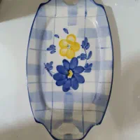 ظروف گل پنبه قدیمی نو|ظروف سرو و پذیرایی|زنجان, |دیوار