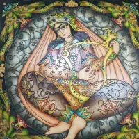 نقاشی ویترای روی بوم