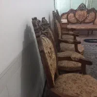 مبل سلطنتی ۹ نفره|مبلمان خانگی و میز عسلی|حمیدیا, |دیوار