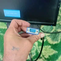 مانیتور ۱۵ اینچ معاوظه هم میکنم با یه تلوزیون|قطعات و لوازم جانبی رایانه|تهران, جلیلی|دیوار