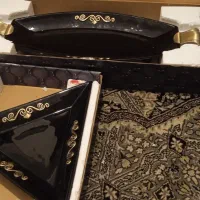 دوعدد دیس شیرینی خوری . مارک سیلویا..نو میباشد