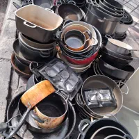 ضایعات آلمینیوم خشک استیل وآهن همه ظروف