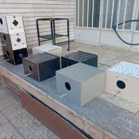 تعدادی قفس، آشیانه، لانه، پایه قفس فروشی دارم|لوازم جانبی حیوانات|اصفهان, سروستان|دیوار