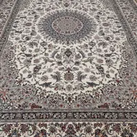 فرش ماشینی کرم دستبافت گونه در همه سایز موجود است
