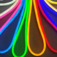 ریسه،رق ص نور نئون آر جی بی بلوکی رنگی،ال ای دی|ریسه و چراغ تزئینی|نیشابور, سرآب کوشک|دیوار