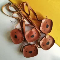 کیف چرم تدی کودکانه|کفش و لباس بچه|رشت, آزادگان|دیوار