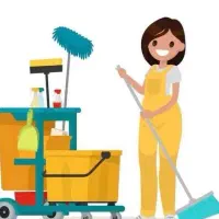 نیروی خدمات نظافت کارگاه کیک و شیرینی