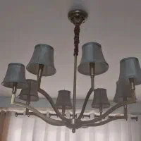 دو عدد لوستر هشت شاخه|لوستر و چراغ آویز|ری, شهرری|دیوار