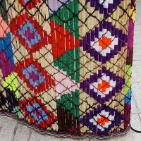 دو عدد چیت رنگی|فرش|ایلام, |دیوار