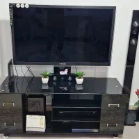 میزتلویزیون وسینمای خانواده۷تیکه|بوفه، ویترین، کنسول|گرگان, |دیوار