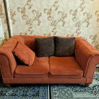مبل چستر ۷ نفره،یک کاناپه سه نفره طوسی|مبلمان خانگی و میز عسلی|تهران, درکه|دیوار