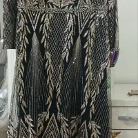 پیراهن مجلسی درحدنو فقط دوبار پوشیده شده.