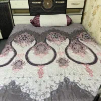 تخت خوش خاب دونفره همراه تشک رویال