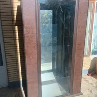 ویترین ۴طبقه آیینه دار