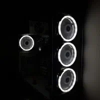 کیس گیمینگ rx590 سه فن رم ۸ i5 هارد 500