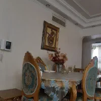 مبل ناهارخوری استیل چوب راش یسیار سالم و محکم|میز و صندلی غذاخوری|تهران, نیروی هوایی (پیروزی)|دیوار
