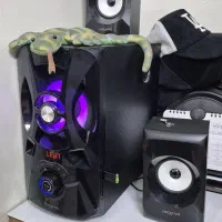 اسپیکر دکستاپ بلوتوثی ۳ تیکه با ساب ووفر