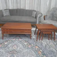 جلو مبلی چهار تیکه کشو دار|مبلمان خانگی و میز عسلی|گلبهار, شهر جدید گلبهار|دیوار