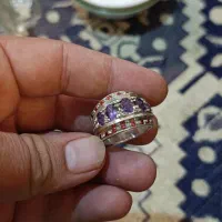 انگشتر نقره اماتیس