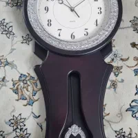 ساعت دیواری طرح چوب