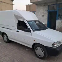 کابین پراید 140 باربند مسقف 151 درب جک دار فایبر