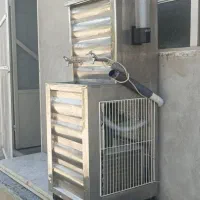 ابسرد کن استیل تمیز.