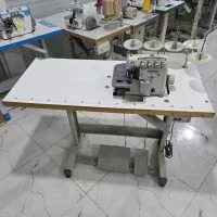 چرخ خیاطی زیگزال سردوز پنج نخ کانزا ژاپن ضخیم دوز|چرخ خیاطی و ریسندگی|تهران, امام زاده عبدالله|دیوار