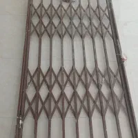 درب آکاردئون تمیز،محکم و ضد سرقت|مصالح و تجهیزات ساختمان|هشتگرد, فاز ۱ مهستان|دیوار