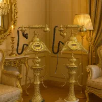 تلفن ایستاده  برنزی