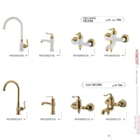 شیرالات سفید طلایی و طلایی برند جزیره ویژه