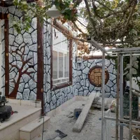 سیمانکاری طرح سنگ|خدمات پیشه و مهارت|حمیدیا, |دیوار