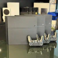 ps4 fat کپی خور با دو دسته و کیف