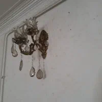 لوستر برنزی  ۲شاخه دیواری