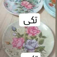 یک دست ملامین برنج خوری قدیمی نو|ظروف سرو و پذیرایی|اصفهان, جلفا|دیوار