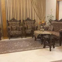مبل استیل ۹ نفره چوب|مبلمان خانگی و میز عسلی|اصفهان, پارک مشتاق|دیوار