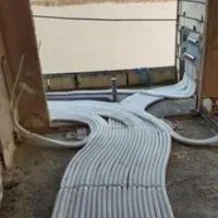 نصب شیرآلات و منبع لوله کشی