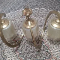 لوستر سه شاخه فنری