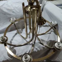 لوستر طلایی حباب شامپاینی