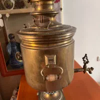 سماور ذغالی نیکلای روسی|کلکسیون اشیاء عتیقه|تهران, جردن|دیوار