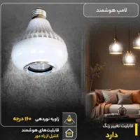 لامپ اسپیکر دار|ریسه و چراغ تزئینی|رشت, منظریه|دیوار