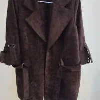 کت مخمل درجه یک قهوه ای رنگ|لباس|اراک, |دیوار