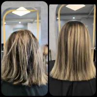 مدل پروتئین تراپی بوتاکس و کراتین نیاز دارم