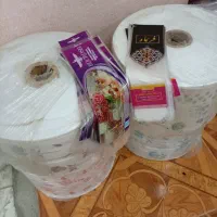 طاقه سفره یکبار مصرف و لفاف