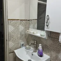 کابینت دستشویی با آینه و باکس