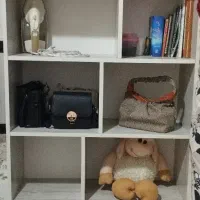 کتابخانه سالم چوب گردو محکم