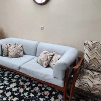 مبلمان ۹نفره با قابلیت تبدیل شدن به تخت