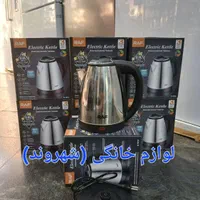کتری برقی کلونی راف شیشه و استیل با ضمانت|سماور، چای‌ساز، قهوه‌ساز|مشهد, طلاب|دیوار